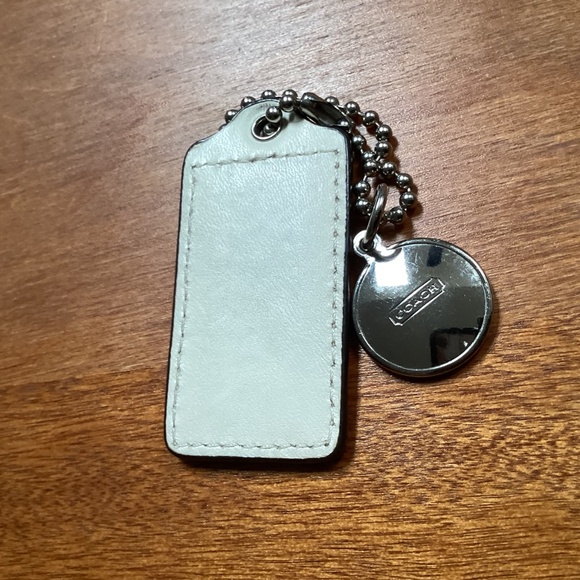 Coach Off White Bag Tag/Hang Tag/ Bag Charm - Picture 6 of 8